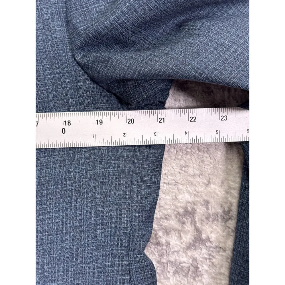 John Varvatos Signature Tailored Suit 42 R Mens Bleeker Blue Italian Wool